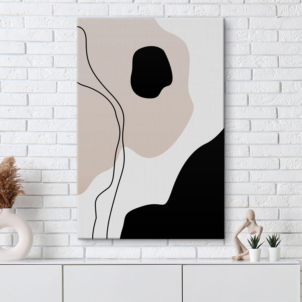 A black and white pattern A black and white pattern