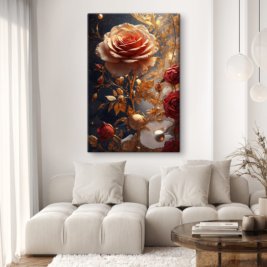 Eine Nahaufnahme von Blumen