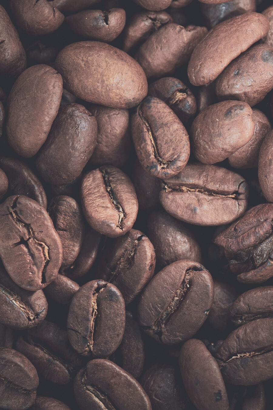 Ein Haufen Kaffeebohnen