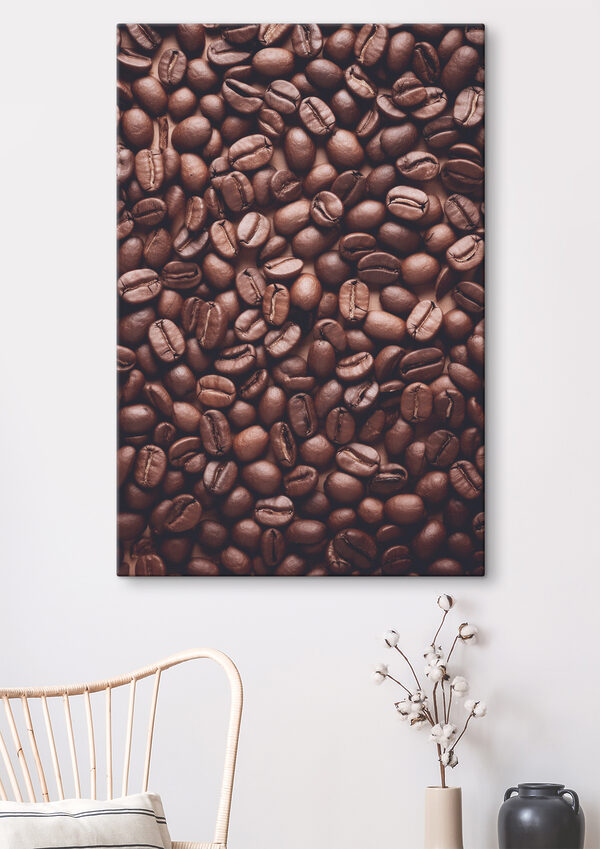 Ein Haufen Kaffeebohnen Ein Haufen Kaffeebohnen