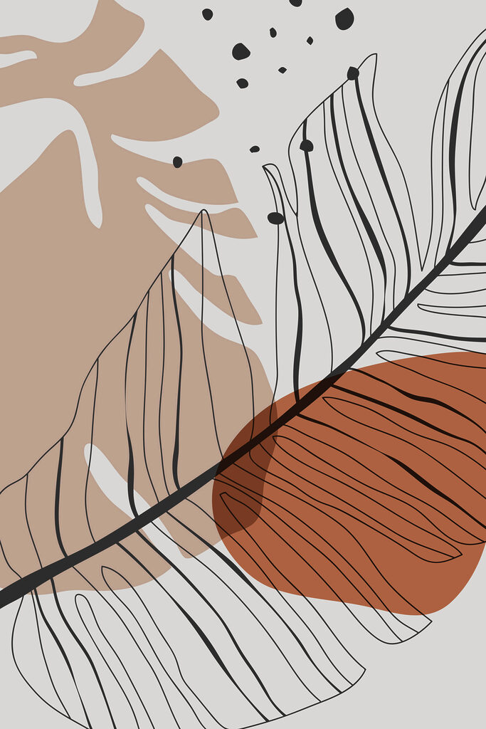 A close up of a leaf