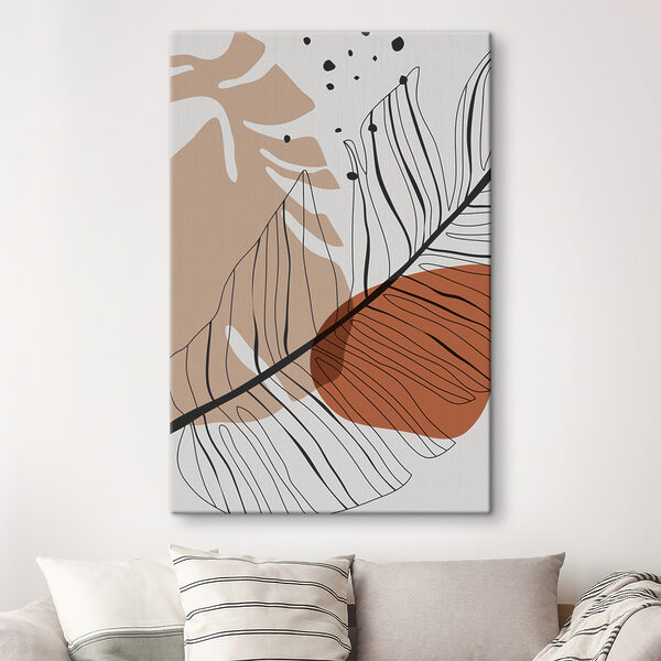 A close up of a leaf