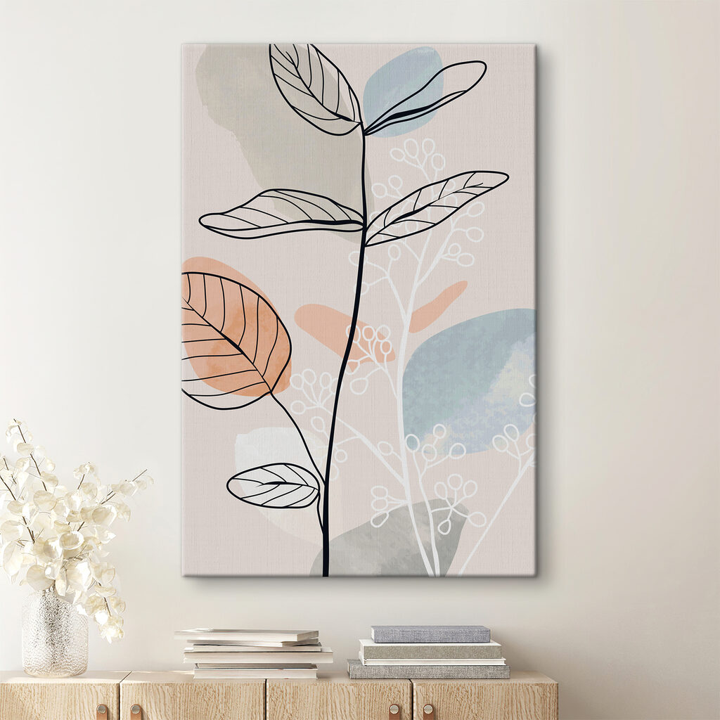 A drawing of a plant