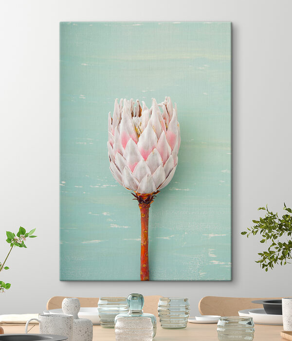 A flower on a stick A flower on a stick