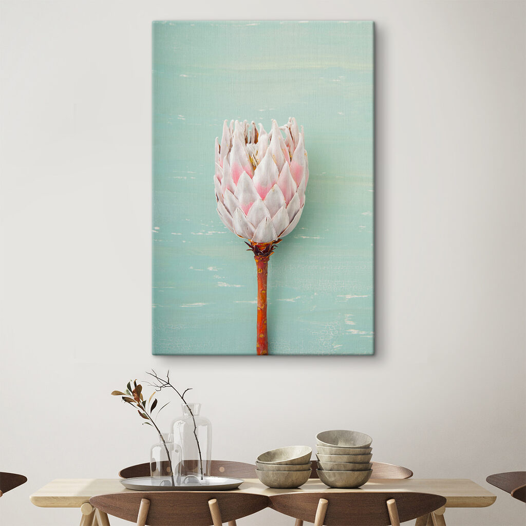A flower on a stick A flower on a stick