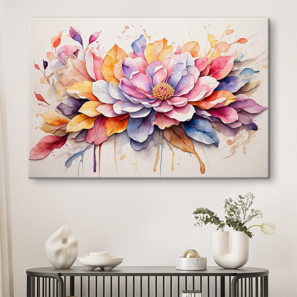 Wandbilder Ein Gemälde einer Blume (Artikelnummer: s37333) Wandbilder Wandbilder Ein Gemälde einer Blume (Artikelnummer: s37333)