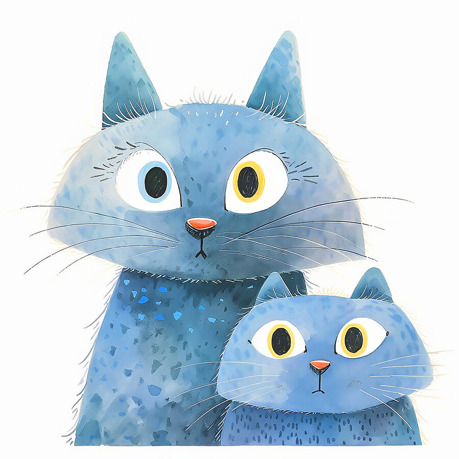 Eine Katze und eine Katze Eine Katze und eine Katze