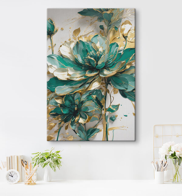 Eine Nahaufnahme einer Blume Eine Nahaufnahme einer Blume