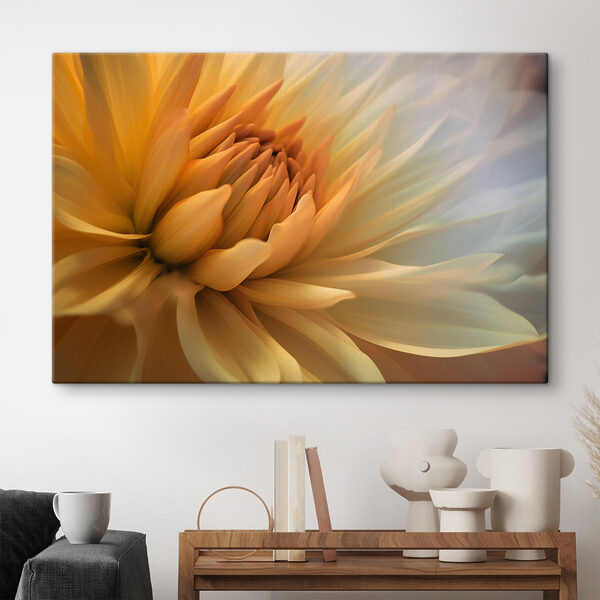 Eine Nahaufnahme einer Blume Eine Nahaufnahme einer Blume