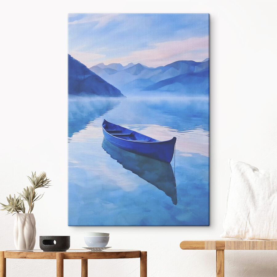 Ein Boot auf dem Wasser