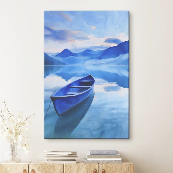 Wandbilder Wandbilder Ein Boot auf einem See (Artikelnummer: s37820)