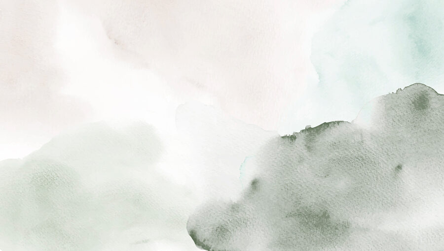 Ein Aquarell einer Wolke