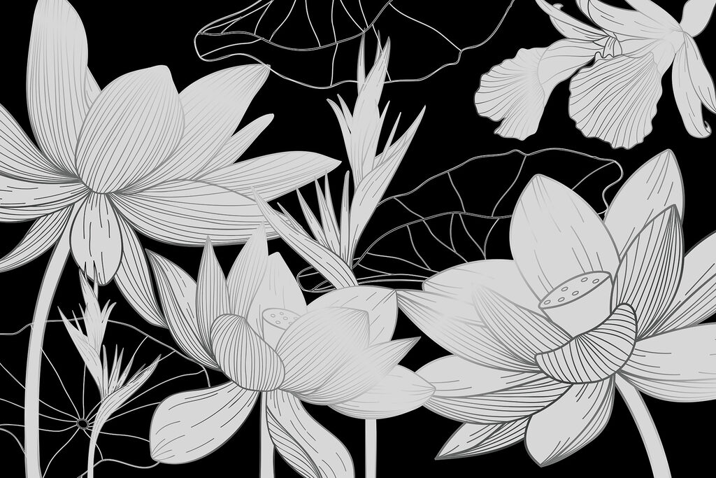 Eine Nahaufnahme von Blumen Eine Nahaufnahme von Blumen