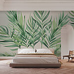 Fototapeten Eine Nahaufnahme einer Pflanze