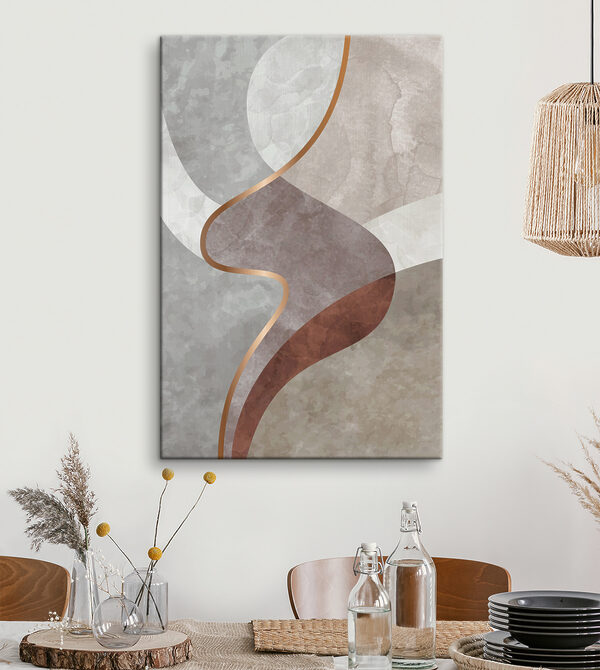 Abstract curves in soft hues Abstract curves in soft hues