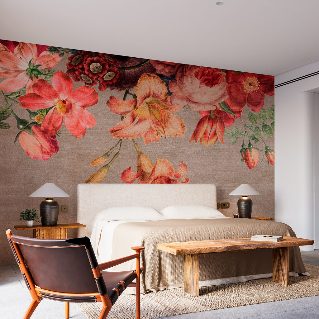 A close up of flowers