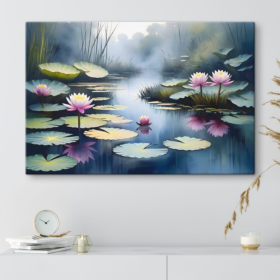 Eine Seerose Blumen und Pflanzen