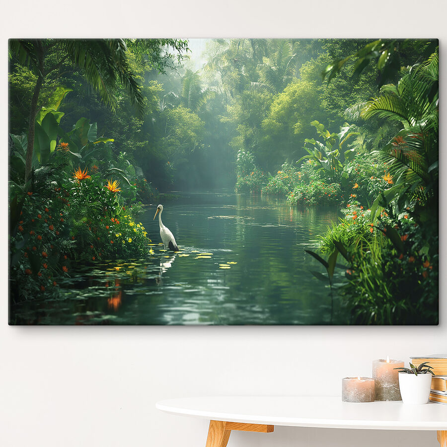 Ein Vogel im Fluss Ein Vogel im Fluss