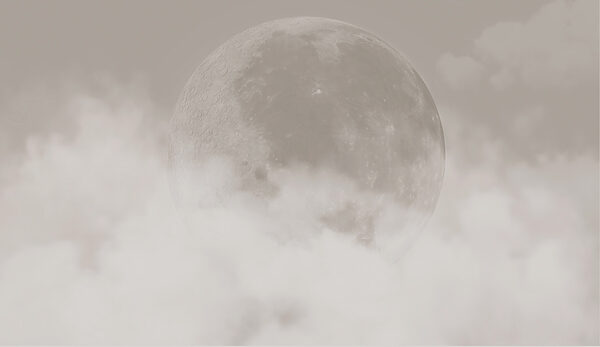 Ein Mond in den Wolken Ein Mond in den Wolken