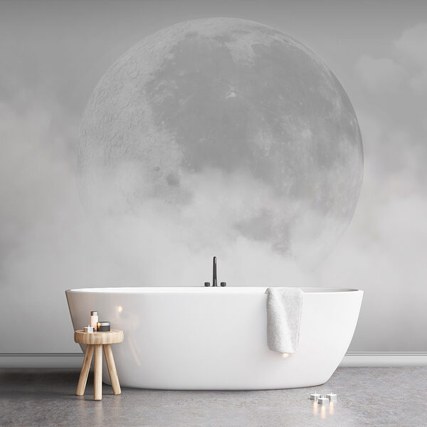 Ein Mond in den Wolken Ein Mond in den Wolken