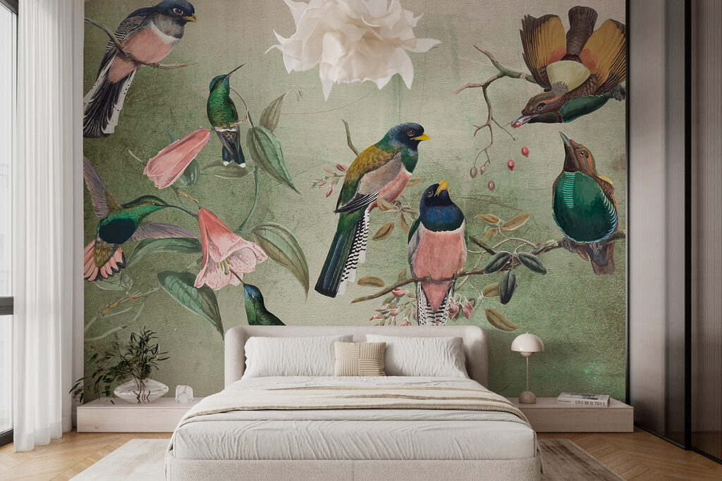 w00543pib41r 1024x683 - Eine Gruppe von Vögeln auf einem Ast - tegory