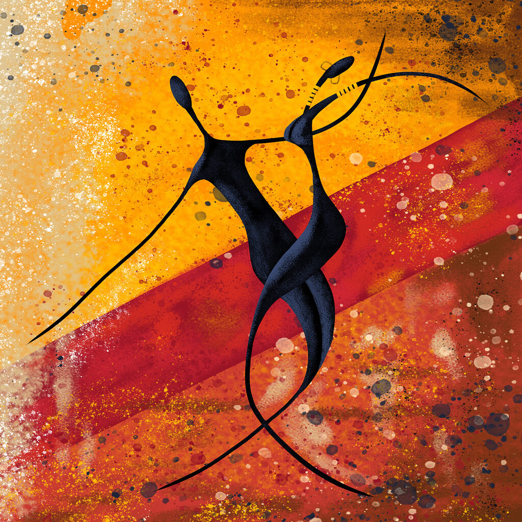 Ein Gemälde mit einem tanzenden Paar s28768p 1024x1024 - Ein Gemälde mit einem tanzenden Paar - tegory