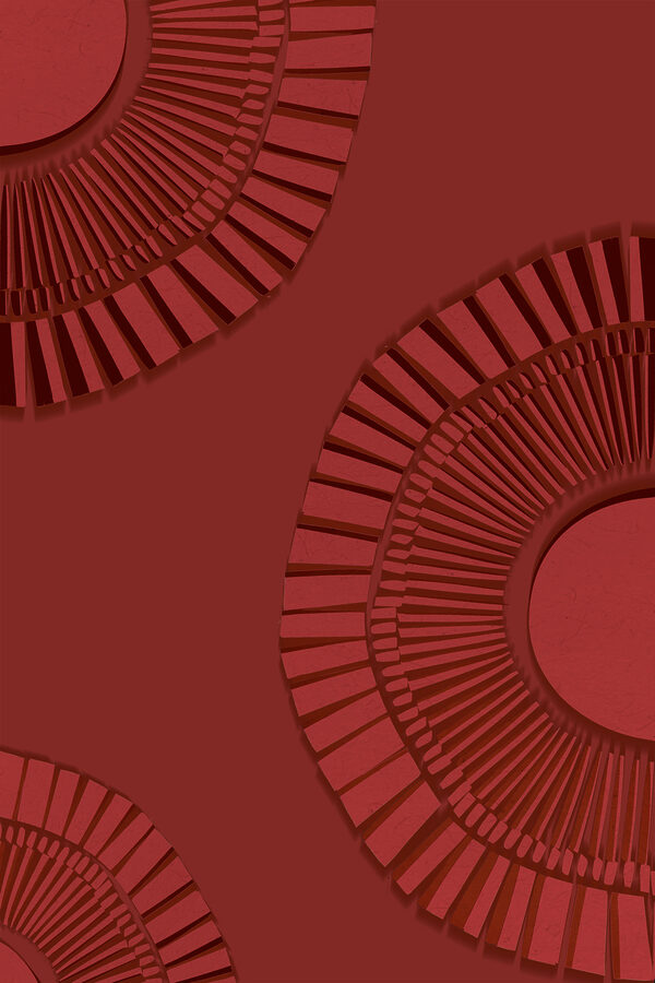 Ein rotes kreisförmiges Muster auf rotem Hintergrund s38110p 600x900 - Ein rotes kreisförmiges Muster auf rotem Hintergrund - tegory