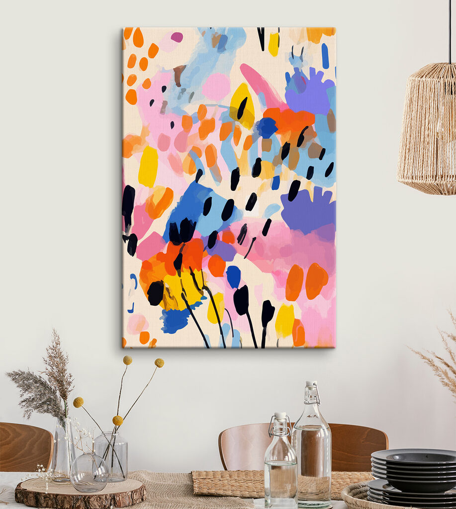 s36597piq24 917x1024 - Ein buntes Gemälde aus schwarzen Punkten und Flecken - tegory