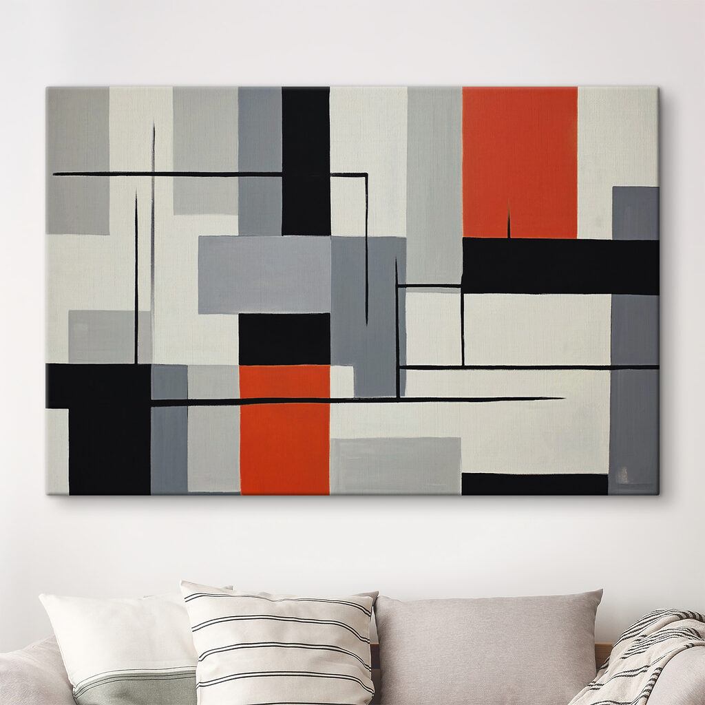 s37278pig109m 1024x1024 - Ein Gemälde von einem schwarzen, roten und weißen Rechteck - tegory