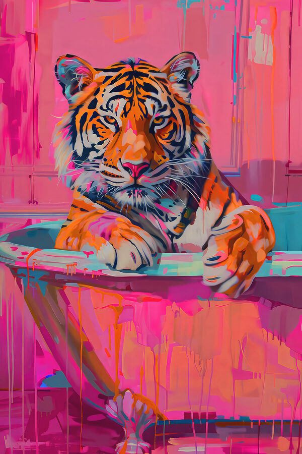 Ein Tiger in der Badewanne Ein Tiger in der Badewanne