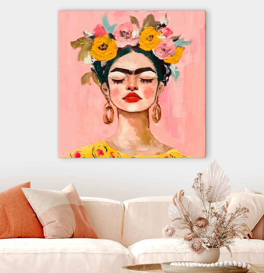 Ein Gemälde einer Frau mit Blumen im Haar s38292pig1m 900x933 - Ein Gemälde einer Frau mit Blumen im Haar - tegory