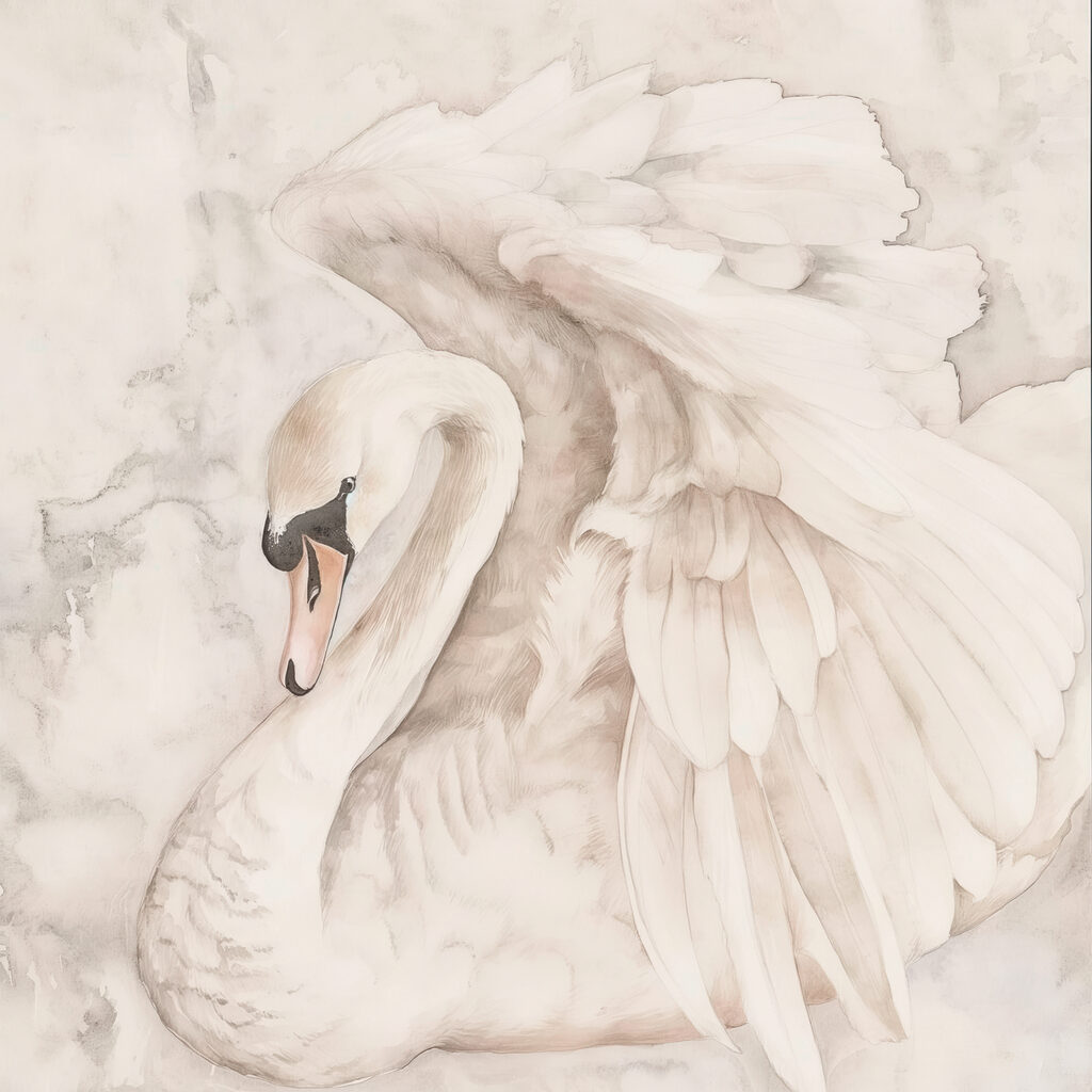 Ein weißer Schwan mit Flügeln s38296p 1024x1024 - Ein weißer Schwan mit Flügeln - tegory