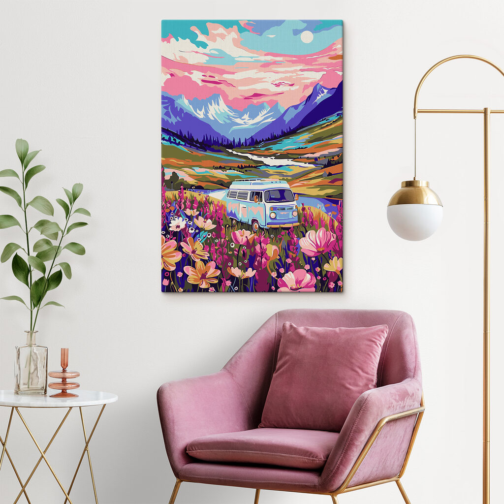 s38260pig307m 1024x1024 - Ein Lieferwagen fährt durch ein Blumenfeld - tegory