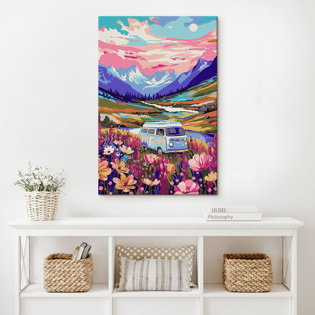 s38260pig300 1024x1024 - Ein Lieferwagen fährt durch ein Blumenfeld - tegory