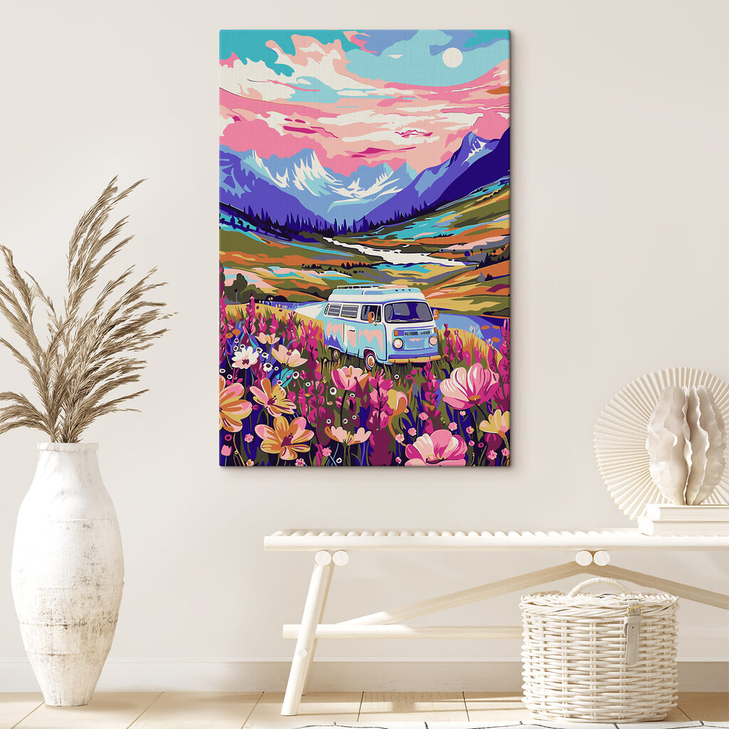 s38260pih10 1024x1024 - Ein Lieferwagen fährt durch ein Blumenfeld - tegory