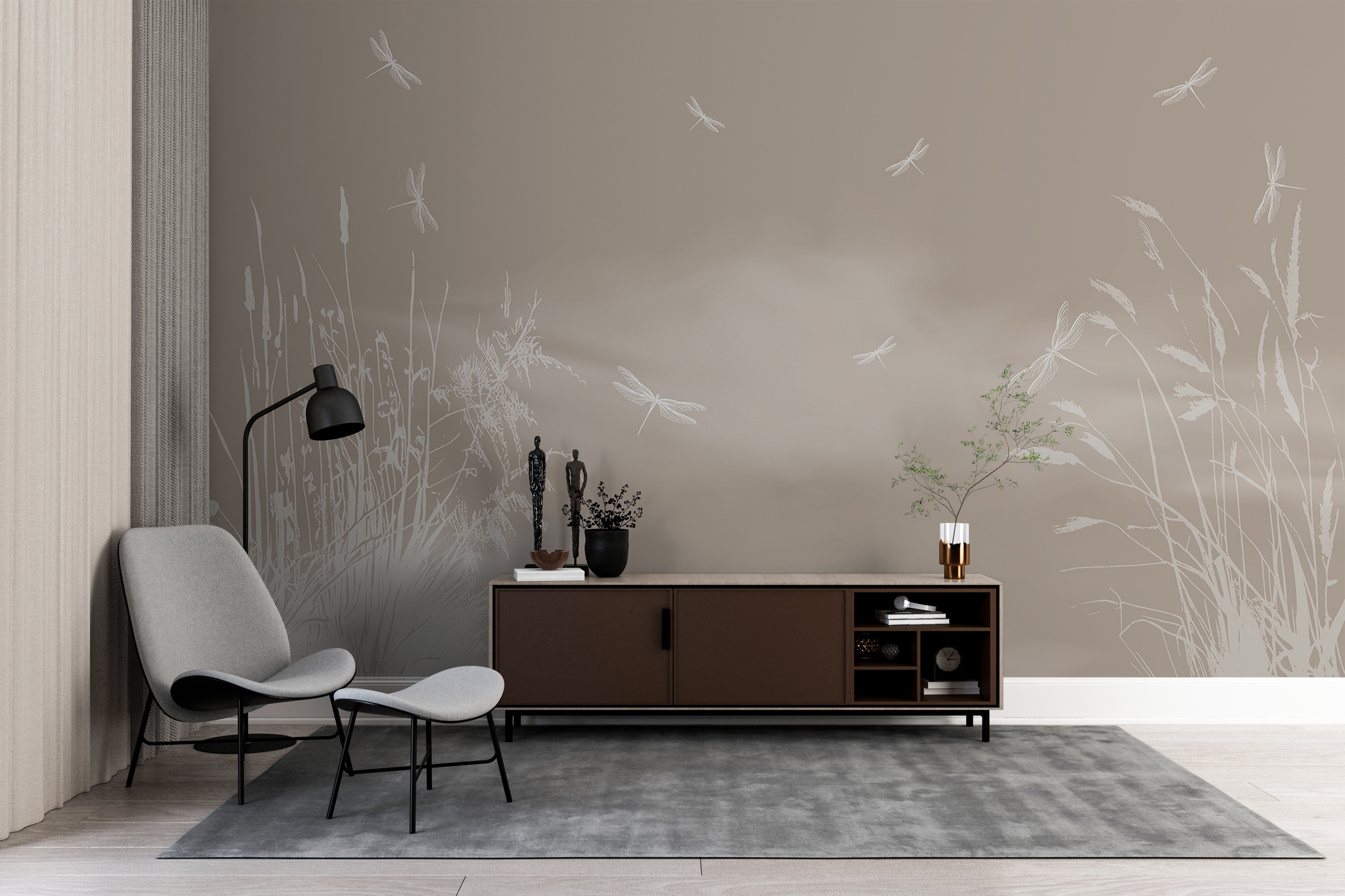 A dragonflies flying in the sky