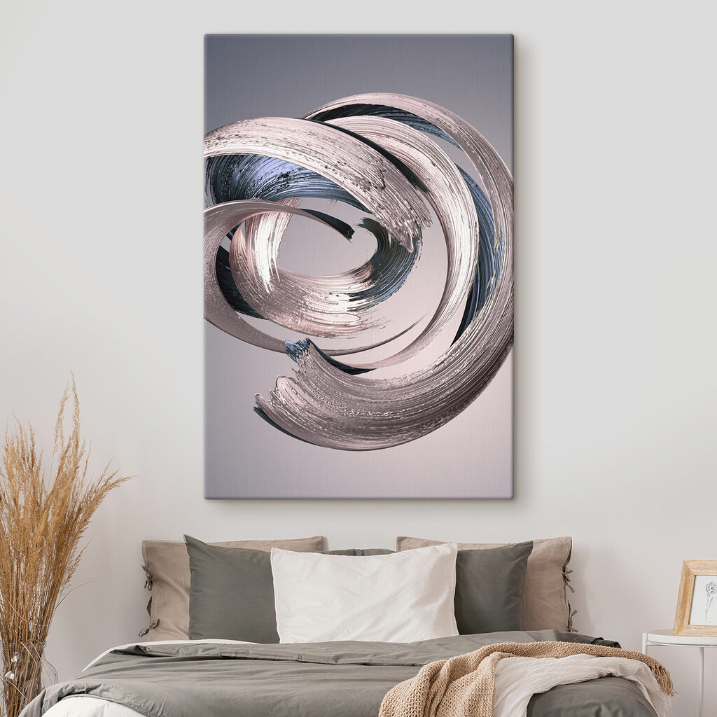 A close up of a swirl A close up of a swirl