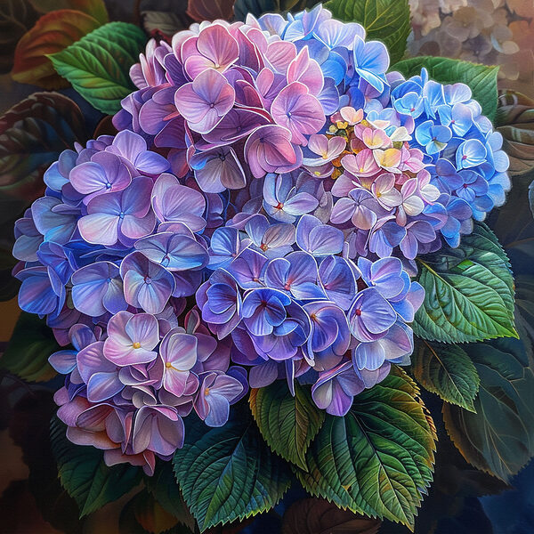 Eine Nahaufnahme einer Blume Eine Nahaufnahme einer Blume