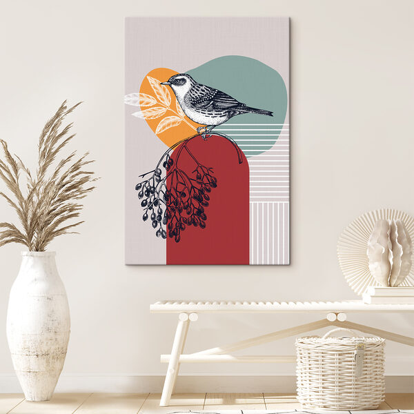 Wandbilder Ein Vogel auf einem Ast (Artikelnummer: s38443) Wandbilder Wandbilder Ein Vogel auf einem Ast (Artikelnummer: s38443)