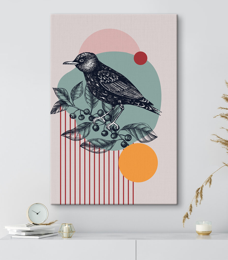 A bird on a branch A bird on a branch