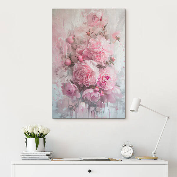 Ein Strauß rosa Blumen Ein Strauß rosa Blumen