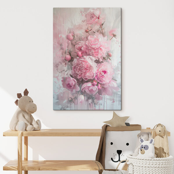 Ein Strauß rosa Blumen Ein Strauß rosa Blumen