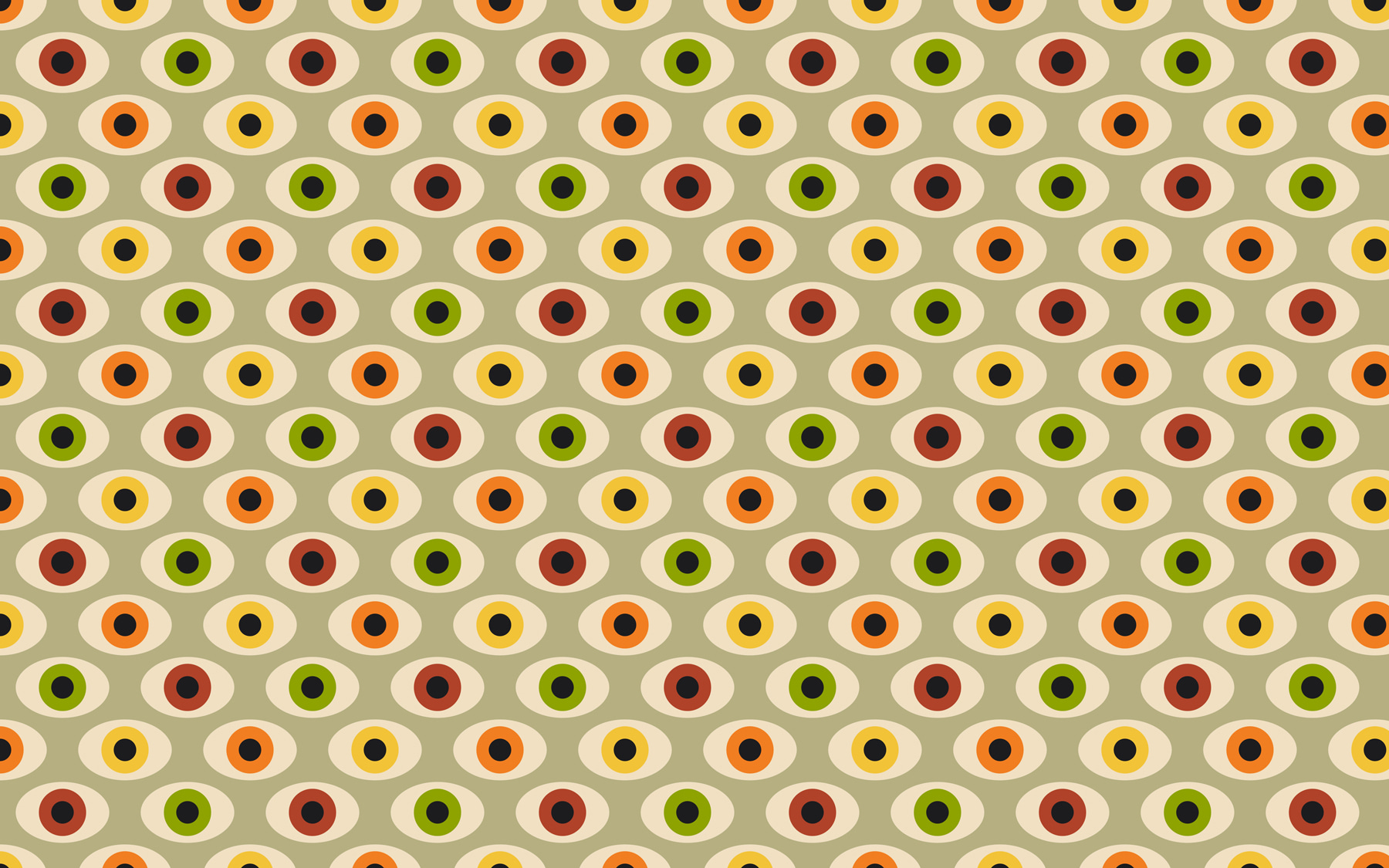 u51618v2p - Ein Muster aus bunten Ovalen - tegory