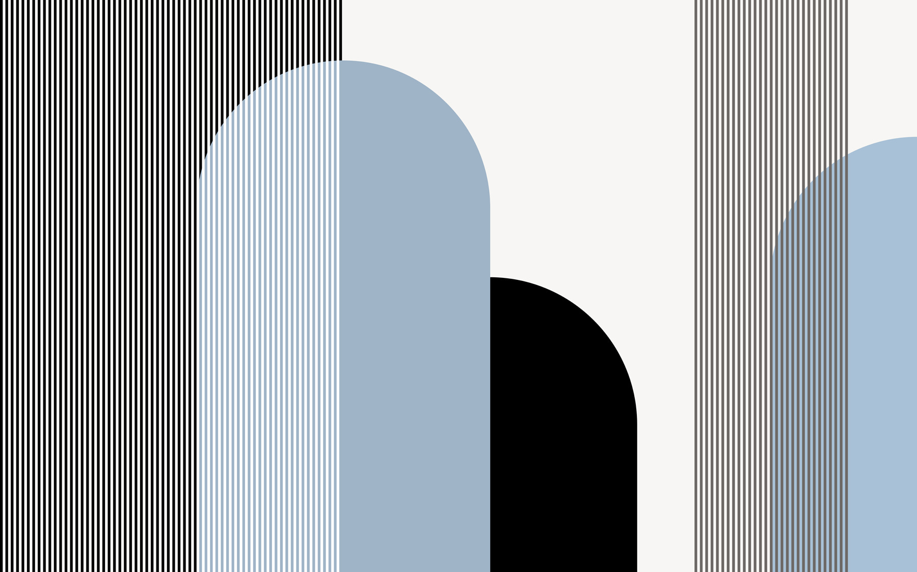 Eine schwarz-weiße und blaue geometrische Form w00631v2p - Eine schwarz-weiße und blaue geometrische Form - tegory
