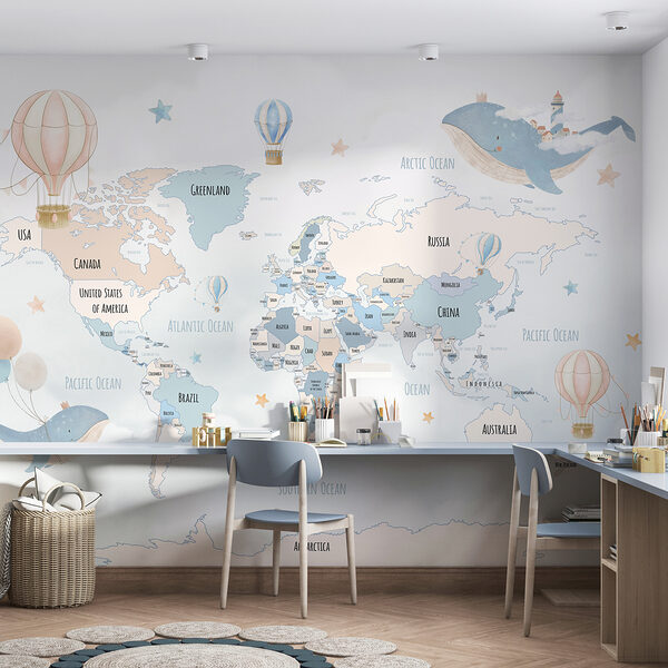 w00680v2pir1ms 600x600 - Eine Weltkarte mit Heißluftballons - tegory