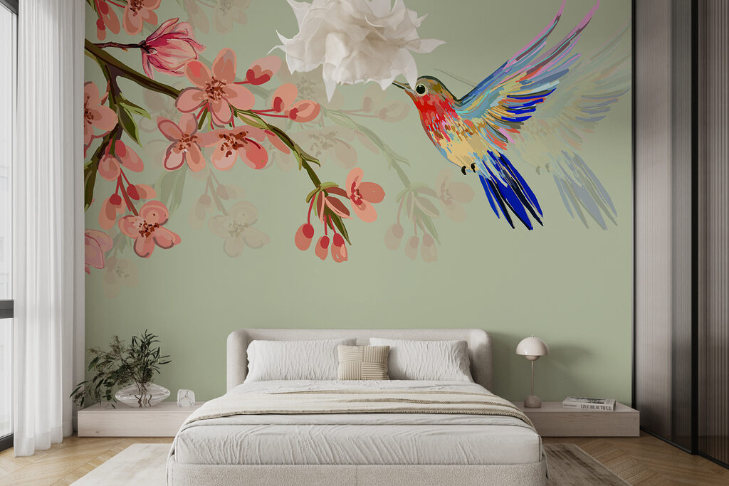 w00693pib4r 1024x683 - Ein Vogel fliegt neben den Blumen - tegory