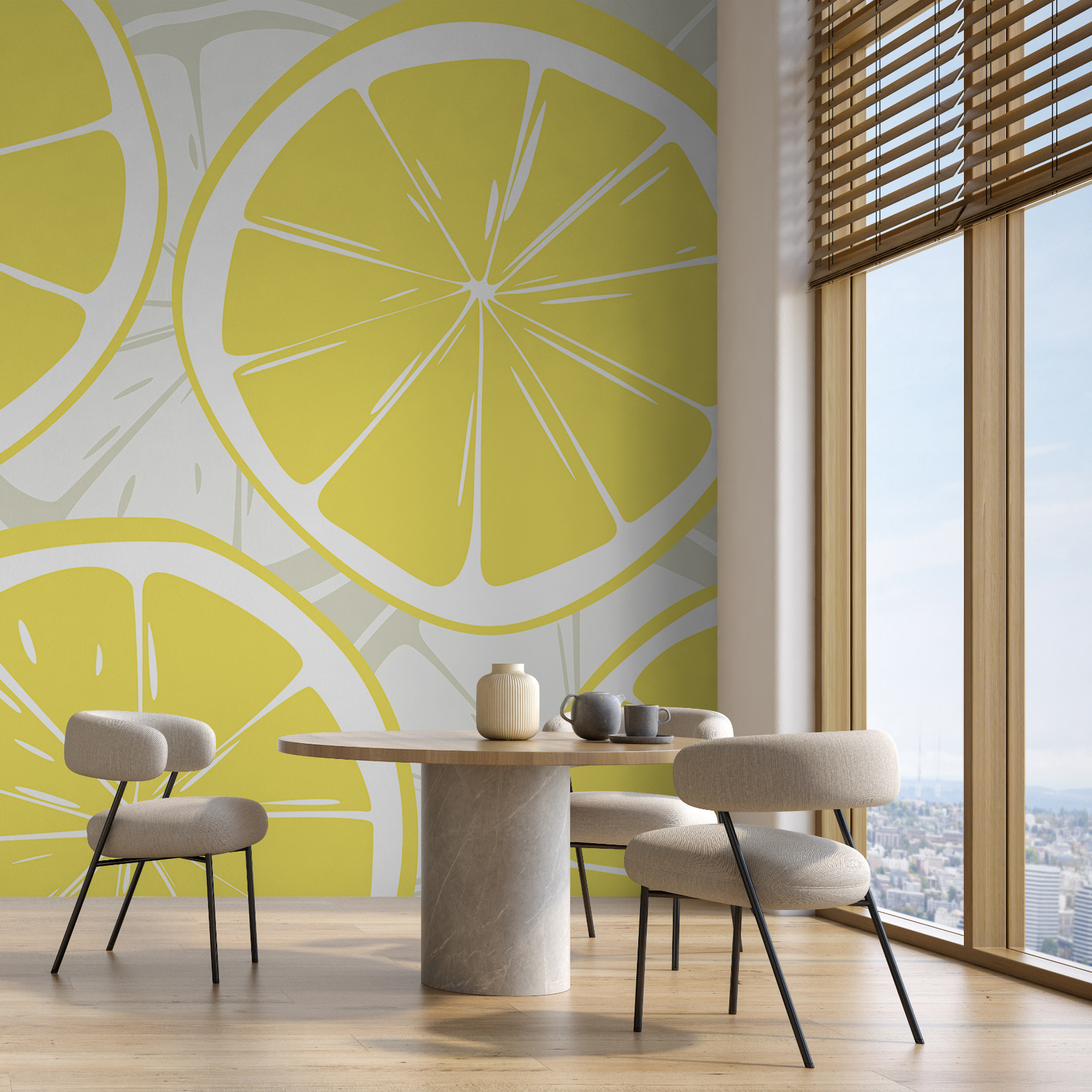 w00725v2pik1ms - Eine Gruppe von Zitronen in einer Reihe - tegory