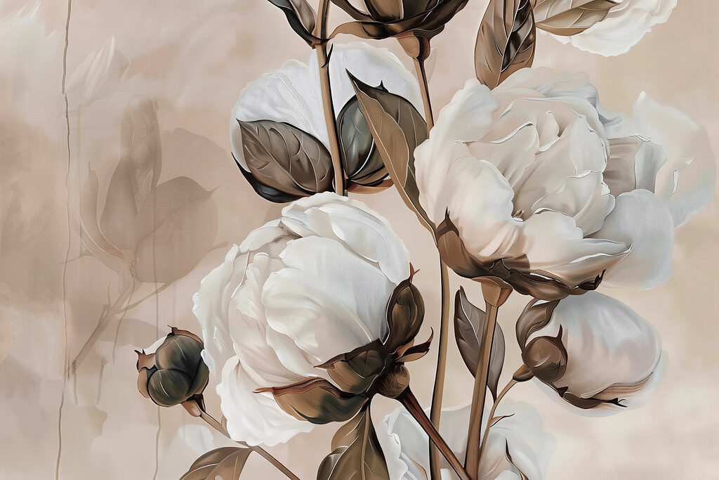 Eine Nahaufnahme von Blumen Eine Nahaufnahme von Blumen