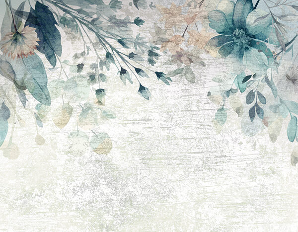 w00697p 600x467 - Ein Gemälde mit Blumen und Blättern - tegory