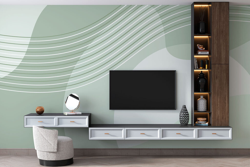 A green and white background A green and white background